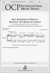 Ang Katawan Ni Kristo SATB choral sheet music cover